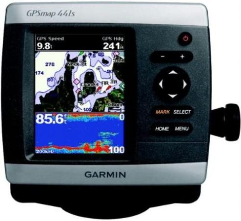 Garmin GPSMAP 441s 4-Inch Waterproof Marine GPS and Chartplotter with Sounder