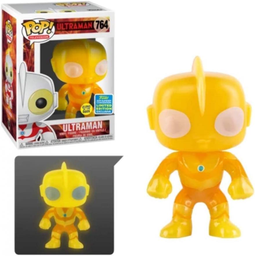 Funko POP! Television: Ultraman (GITD) # 764 - 2019 SDCC Toy Tokyo Exlsuive!