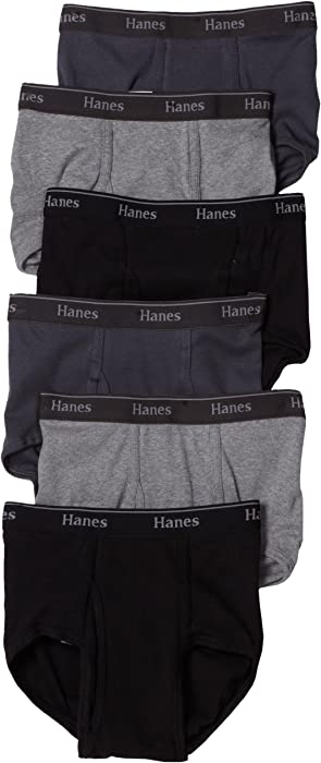 Hanes Ultimate Men's 6-Pack Classics Full-Cut Brief