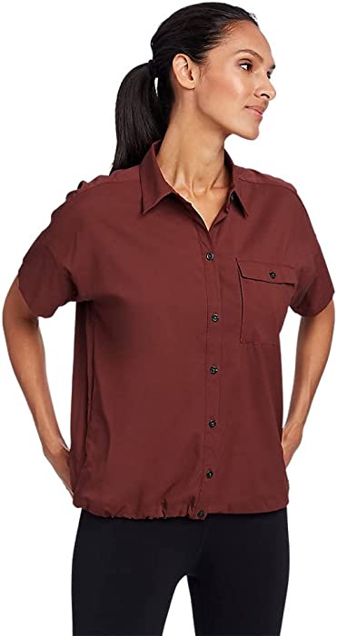 Eddie Bauer Women's Pave The Way Short-Sleeve Shirt