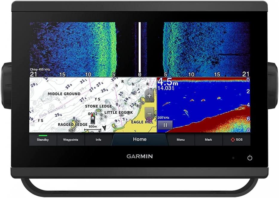 Garmin GPSMAP 923xsv Combo GPS/Fishfinder with Worldwide Basemap and J1939 Connectivity (010-02366-02)