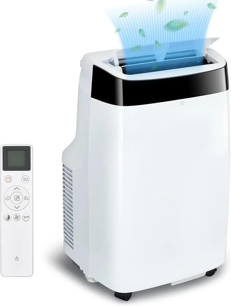 10000btu Portable Air Conditioner,Portable Ac Unit with Remote Control &Window Kit,3-in-1 Function,550 Sq. Ft Coverage,Air Conditioner Portable for Room or Office