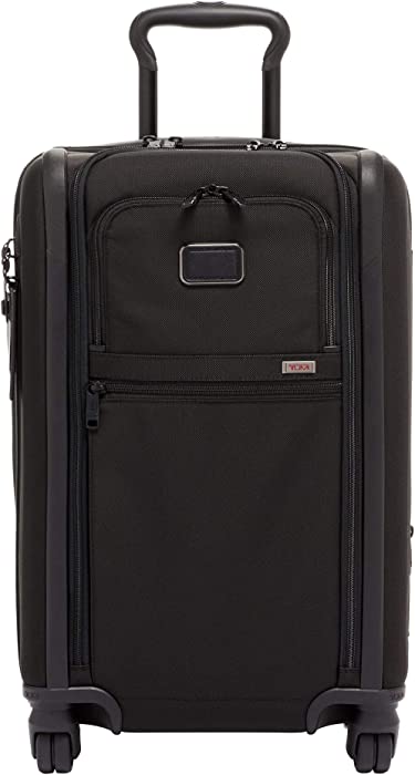 TUMI - Alpha 3 Expandable International 4 Wheeled Carry-On Luggage - 22 Inch Rolling Suitcase for Men and Women - Black