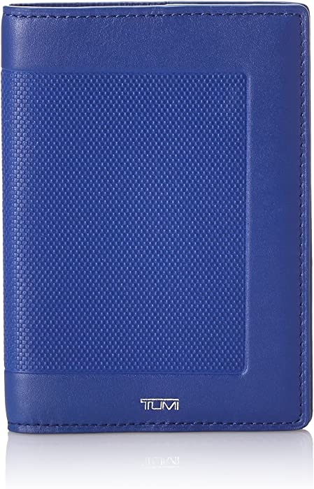 Tumi Prism Passport Leather Cover, Atlantic, One Size