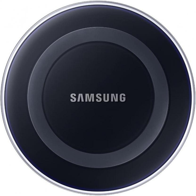 Samsung Qi Certified Wireless Charging Pad with 2A Wall Charger- Supports wireless charging on Qi compatible smartphones including the Samsung Galaxy S8, S8+, Note 8, Apple iPhone 8, iPhone 8 Plus, and iPhone X (US Version) - Black Sapphire