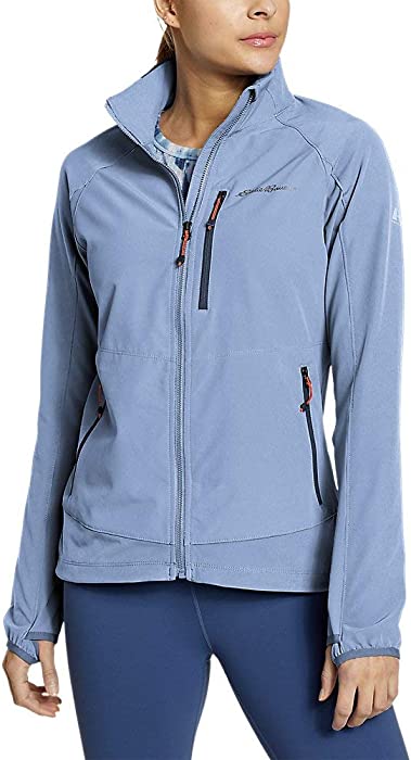 Eddie Bauer Women's Sandstone Backbone Jacket, Metal Blue Regular L