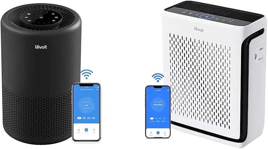 LEVOIT Air Purifiers for Home | Smart WiFi Alexa Control Air Purifier and Large Room Air Purifier