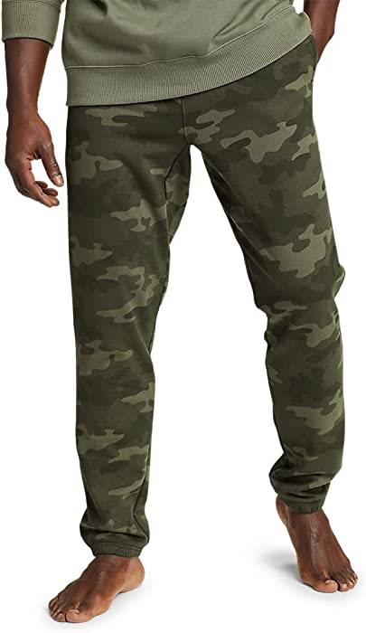 Eddie Bauer Men's Camp Fleece Jogger Pants - Print