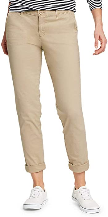 Eddie Bauer Women's Stretch Legend Wash Pants - Boyfriend