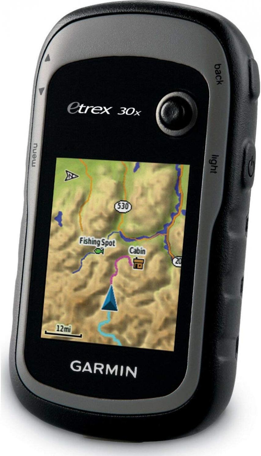 Garmin eTrex 30x, Handheld GPS Navigator with 3-axis Compass, Enhanced Memory and Resolution, 2.2-inch Color Display, Water Resistant (Renewed)