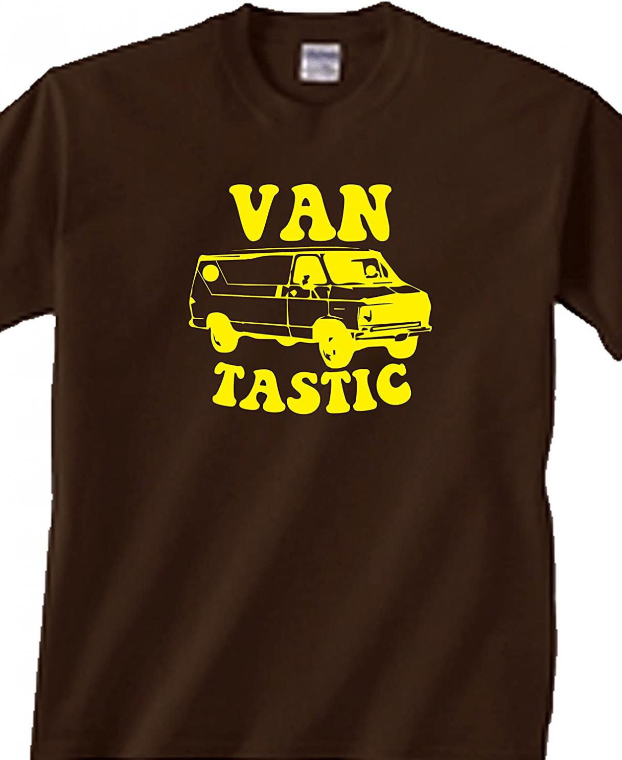 Van Tastic - Brown T Shirt