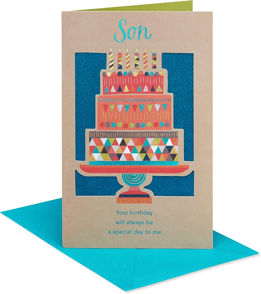 American Greetings Birthday Card for Son (Happy and Proud)