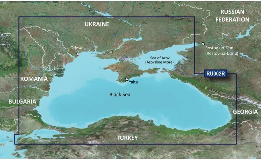 Garmin BlueChart g3 Vision HD - VEU063R - Black Sea & Azov Sea - microSD/SD, 010-C1064-00