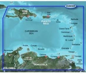 Garmin Charts Garmin Vus030r Southeast Caribbean Bluechart G2 Vision