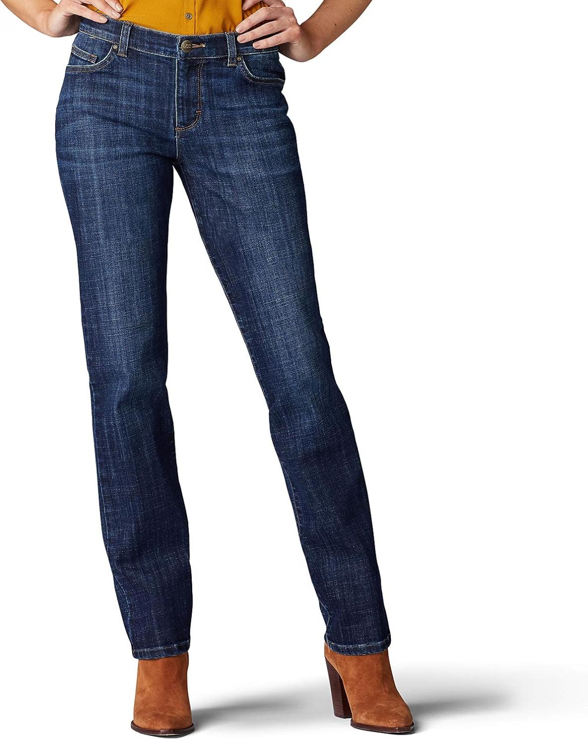 Lee Women's Relaxed Fit Straight Leg Jean