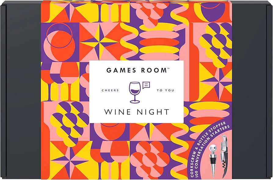 Games Room Wine Night Gift Set, One Size