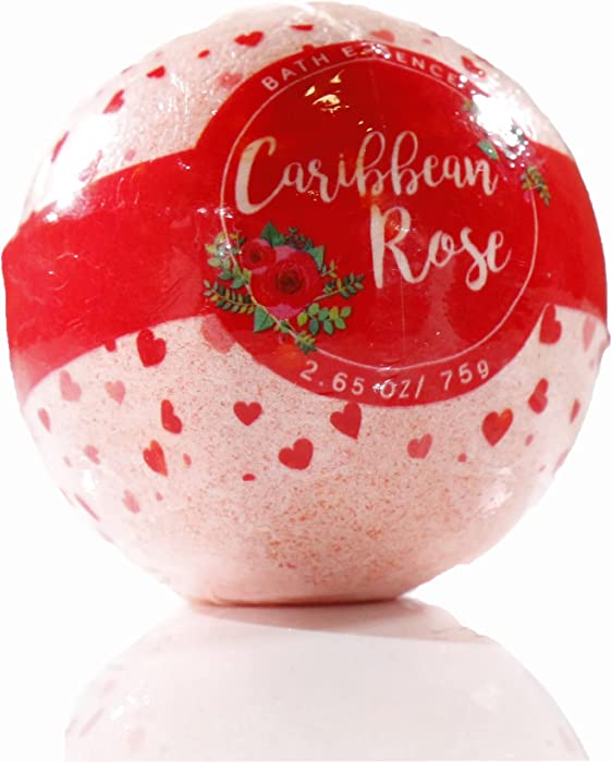 Bath Essence Caribbean Rose Bath Bomb