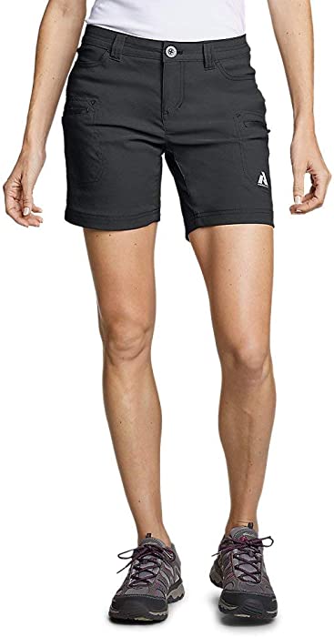 Eddie Bauer Women's Guide Pro Shorts, Dk Smoke Regular 6