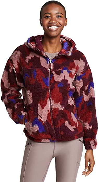 Eddie Bauer Women's We Wander Fleece Hooded Jacket