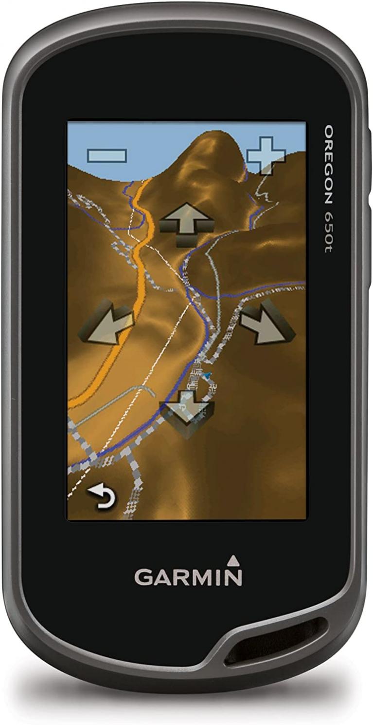 Garmin Oregon 650t 3-Inch Handheld GPS with 8MP Digital Camera (US Topographic Maps)