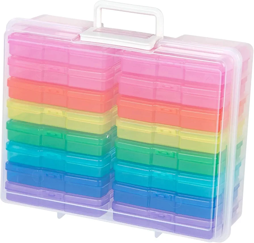 MICHAELS Rainbow Photo & Craft Keeper by Simply Tidy™