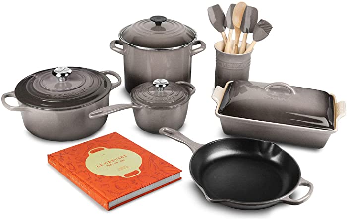 Le Creuset 16-piece Cookware Set (Oyster)