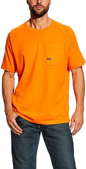 ARIAT Men's Big and Tall Rebar Cotton Strong T-Shirt