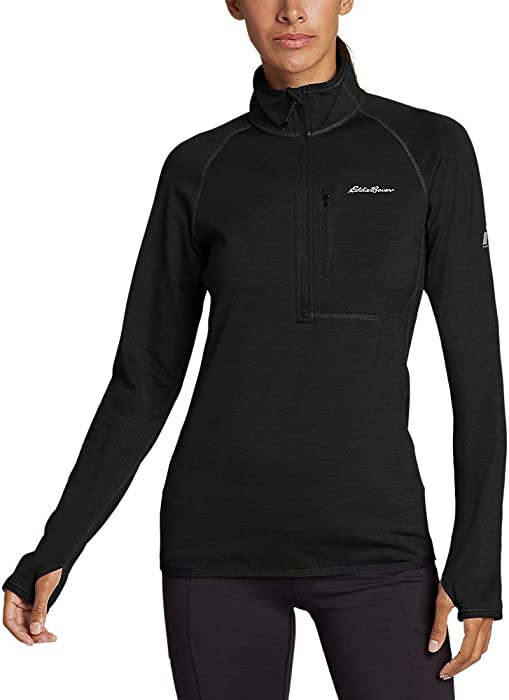 Eddie Bauer Women's High Route Grid Fleece 1/4-Zip