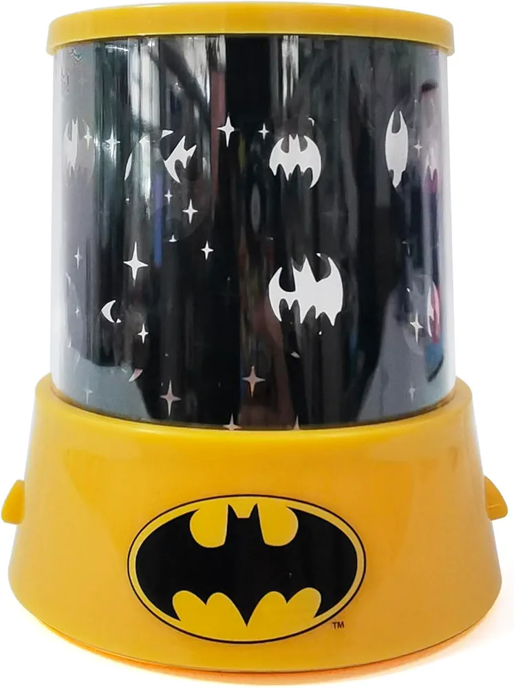 Idea Nuova Batman Color Changing Projection Kids Lamp and Nightlight