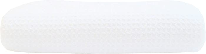 FINA Ultra Absorbent LuxuryWaffle Weave Microfiber bath towel in White color(29 x 55 inches)