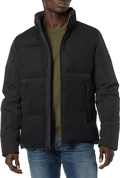 TUMI Men's Wool Down Blocked Puffer