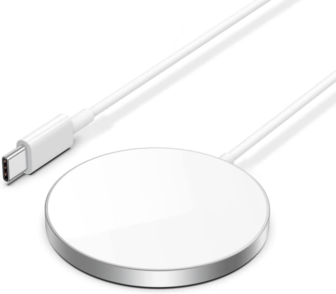 Wireless Magnetic Charger for iPhones Up to 15w USB-c, Fast Wireless Charging