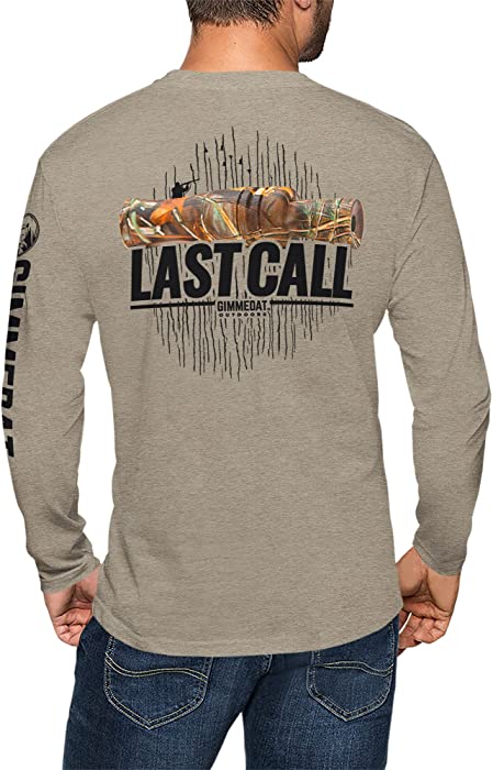 GIMMEDAT Last Call Duck Hunting Long Sleeve Shirt Men Women Funny Gift