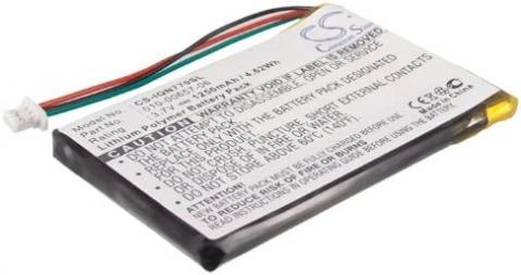 1250mAh X-Longer GPS Battery for Garmin Nuvi 770, Nuvi 770T (010-00657-06)