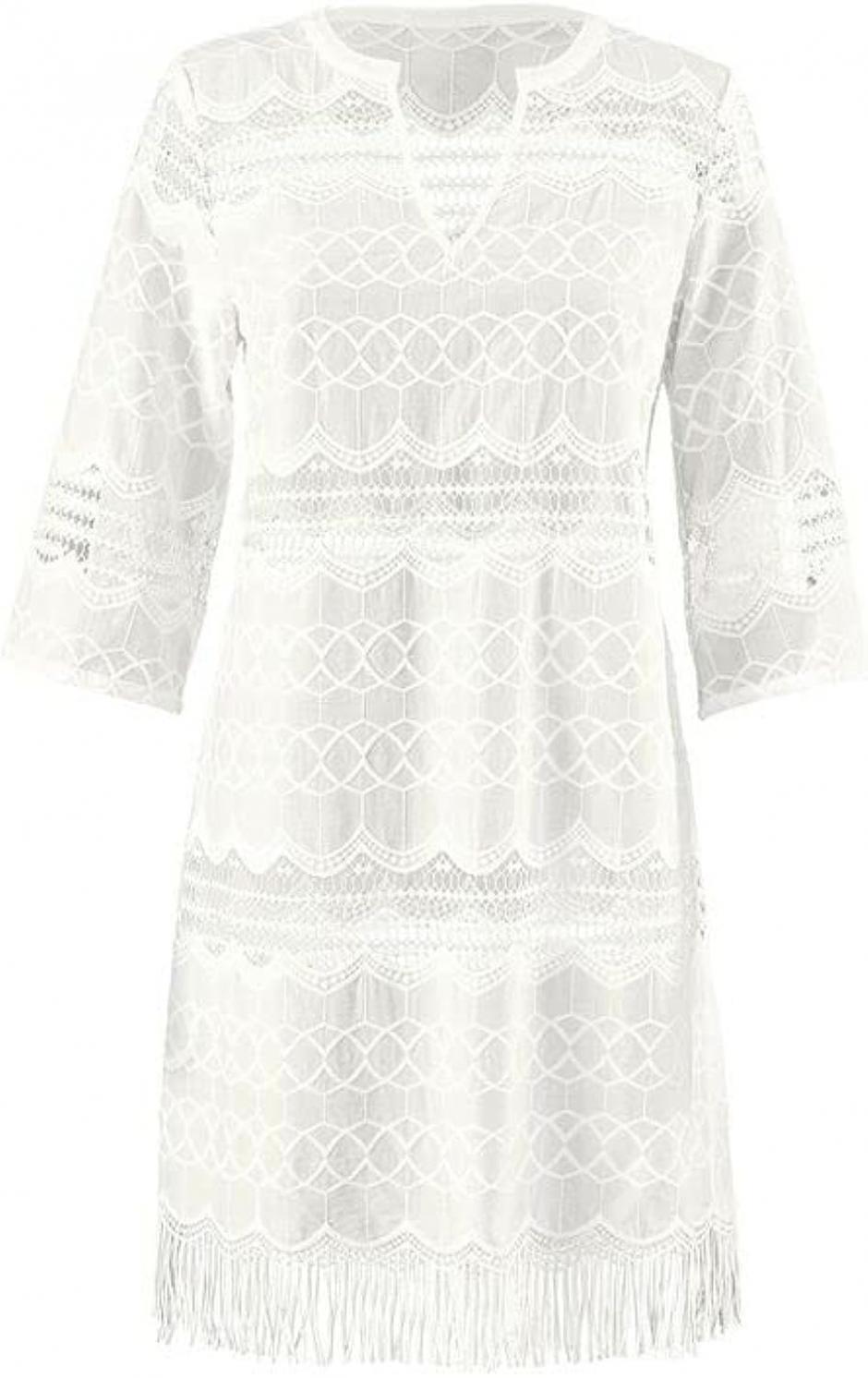 cabi 5385 Majorca Fringe Swim Cover Up