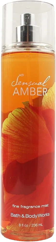 Bath & Body Works Sensual Amber Fine Fragrance Mist, 8.0 Ounce