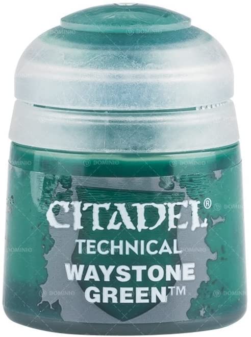 Games Workshop Citadel Pot de Peinture - Technical Waystone Green (12ml)