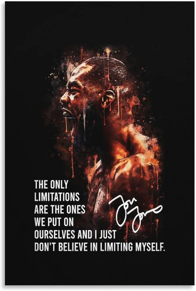 Posters for Men Jon Jones Comprehensive Fighting Poster (3) Motivational Posters Wall Art Paintings Canvas Wall Decor Home Decor Living Room Decor Aesthetic Prints 12x18inch(30x45cm) Unframe-style