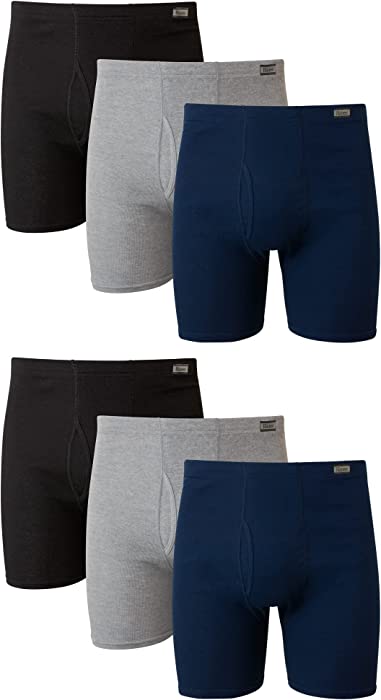 Hanes Men’s ComfortSoft Boxer Briefs – Multiple Packs Available