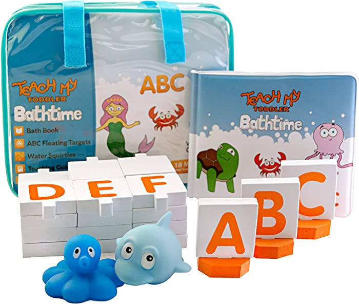 Teach My Toddler Bathtime ABCs Toy, Blue