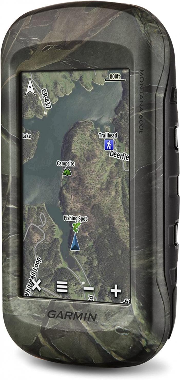 Garmin Montana 600t Handheld GPS, Camo (Renewed)