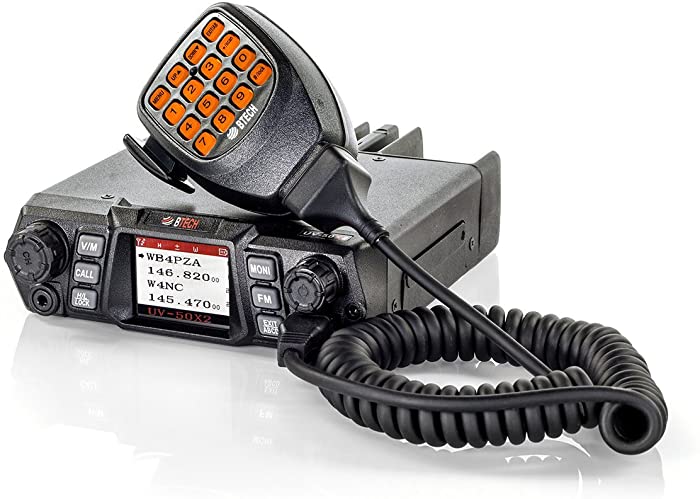 BTECH Mobile UV-50X2 50 Watt Dual Band Base, Mobile Radio: VHF, UHF Amateur (Ham)