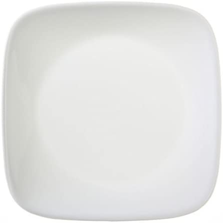 Corelle Square Pure White 6-1/2” Plate (Set of 4)