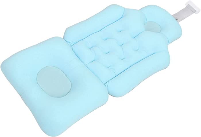 Bath Back Support Cushion Soft Elastic Quick Dry Foldable Breathable Bathtub Cushion for Spa in