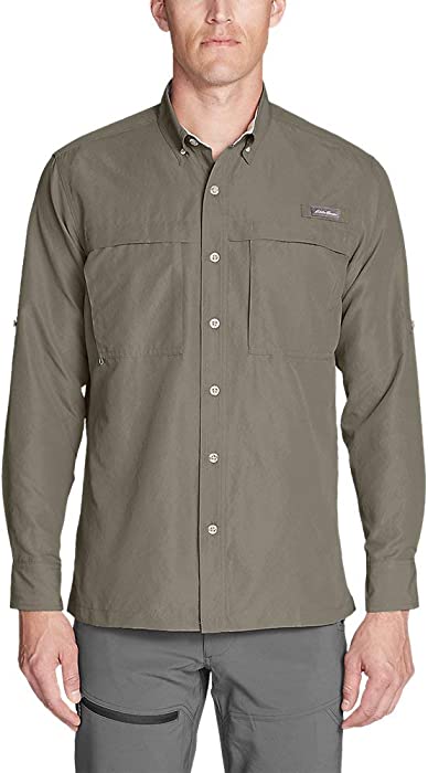 Eddie Bauer Men's Ripstop Guide Long-Sleeve Shirt