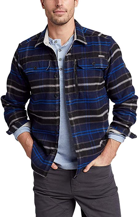 Eddie Bauer Men's Chopper Heavyweight Flannel Shirt