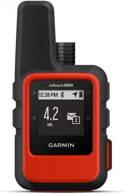 Garmin inReach Mini, Lightweight and Compact Handheld Satellite Communicator, Orange (Renewed)