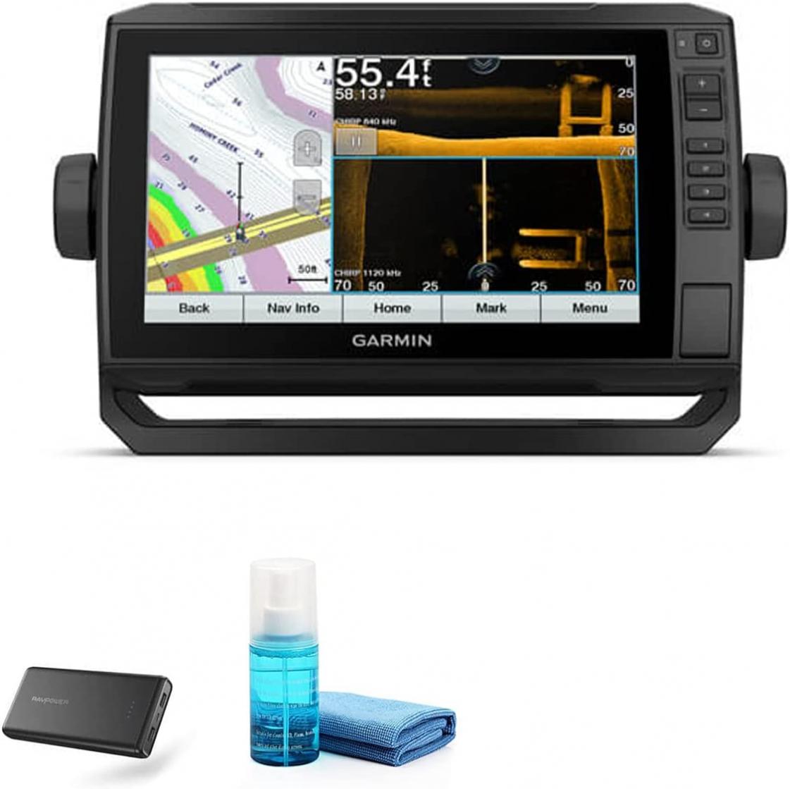 GARMIN ECHOMAP UHD 93sv 010-02523-01 with USB Adapter