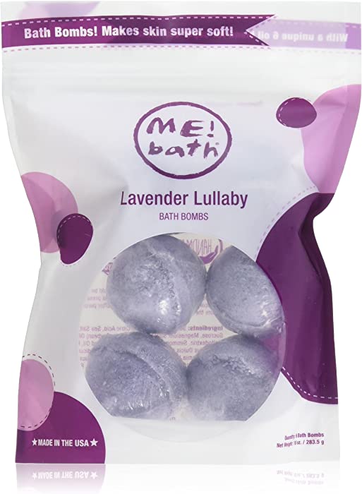 ME Bath Lavender Lullaby Mini Bath Ice Cream Bath Soak Scoops (Bag of 6 Scoops)