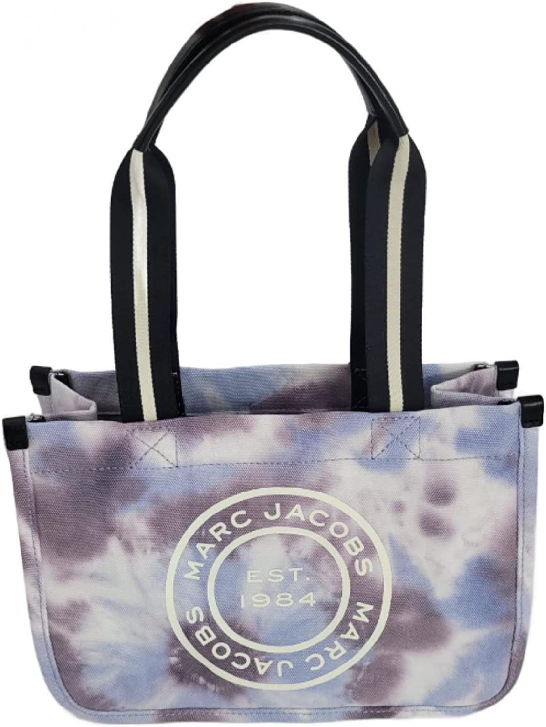 Marc Jacobs H013M06PF22 Languid Lavender Purple/Blue/White Multicolor Women's Medium Tote Bag